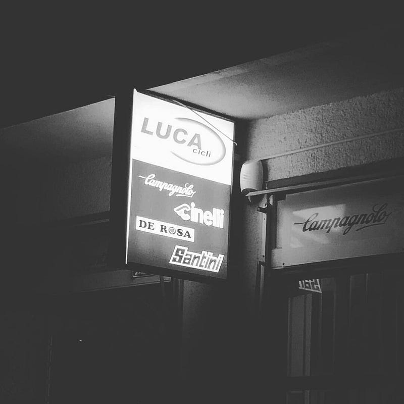 Večerná návšteva v Luca Cicli